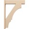 Ekena Millwork 7 1/2-in W x 32-in D x 44-in H Balboa Block Rough Cedar Woodgrain TimberThane Outlooker, Primed Tan OUTUR075X32X44BOA44RCPR - alternate 3